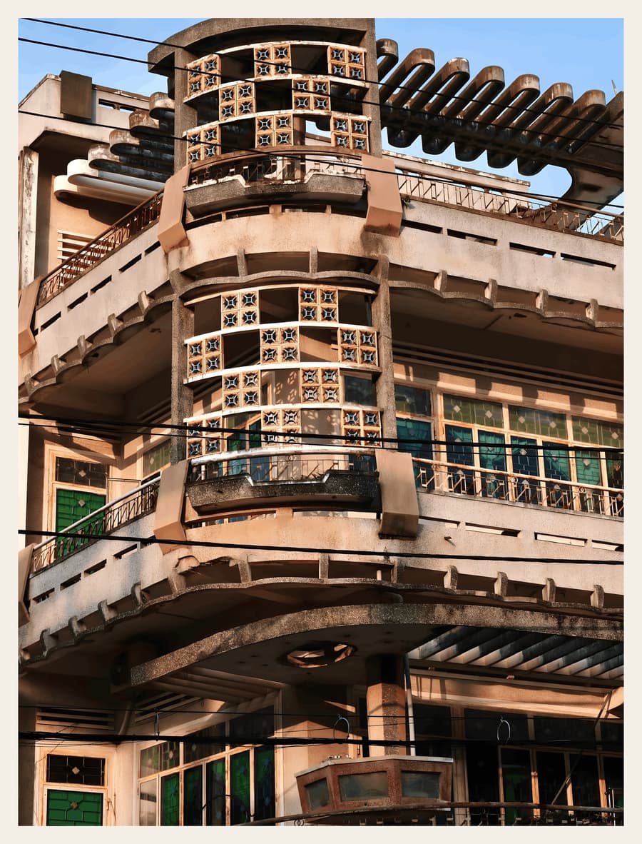 Weathered Balconies