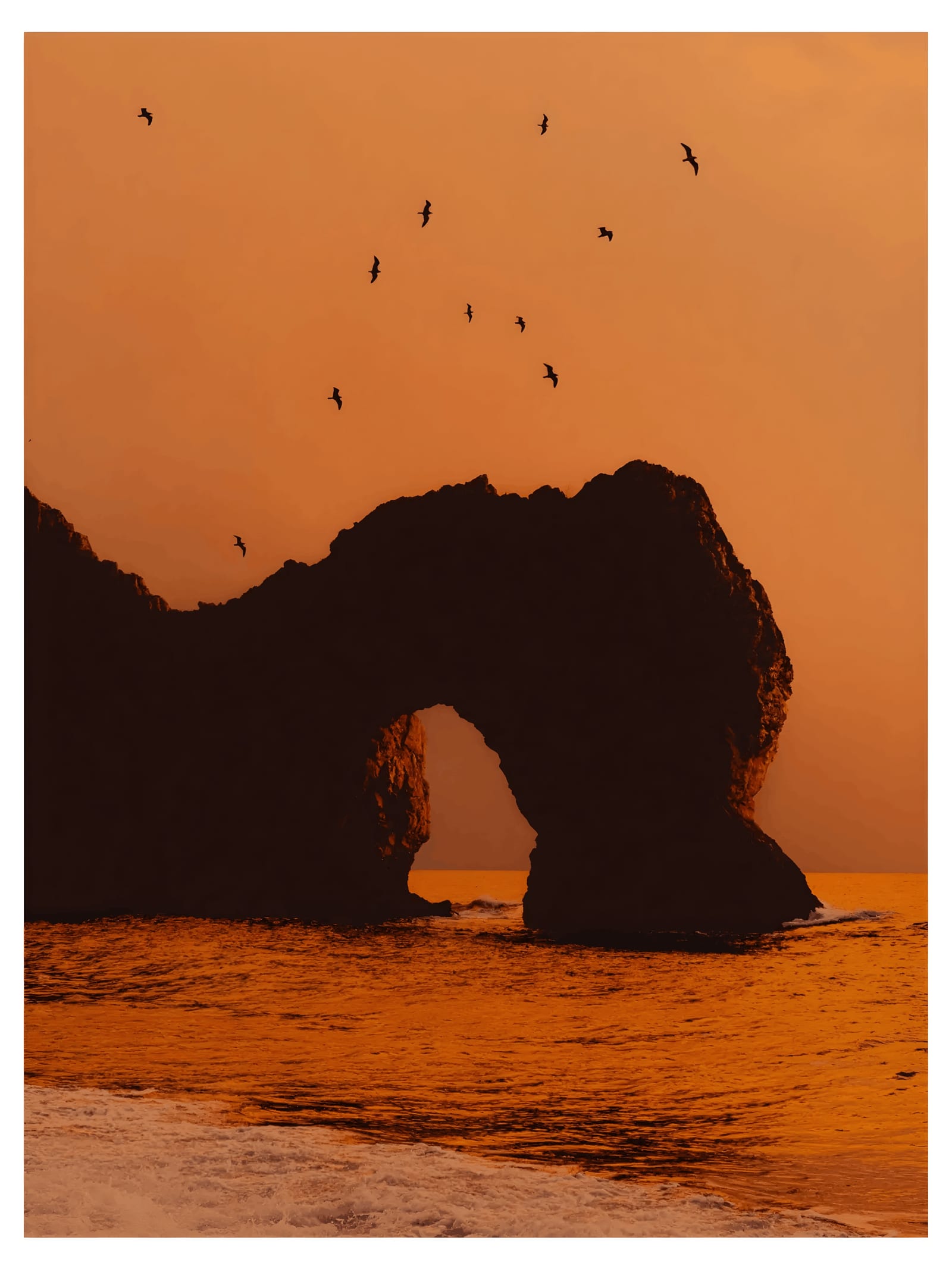 Durdle Door at Sunset