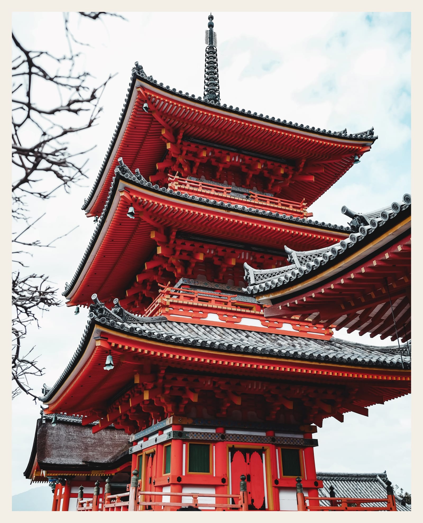 Red Pagoda, Kyoto