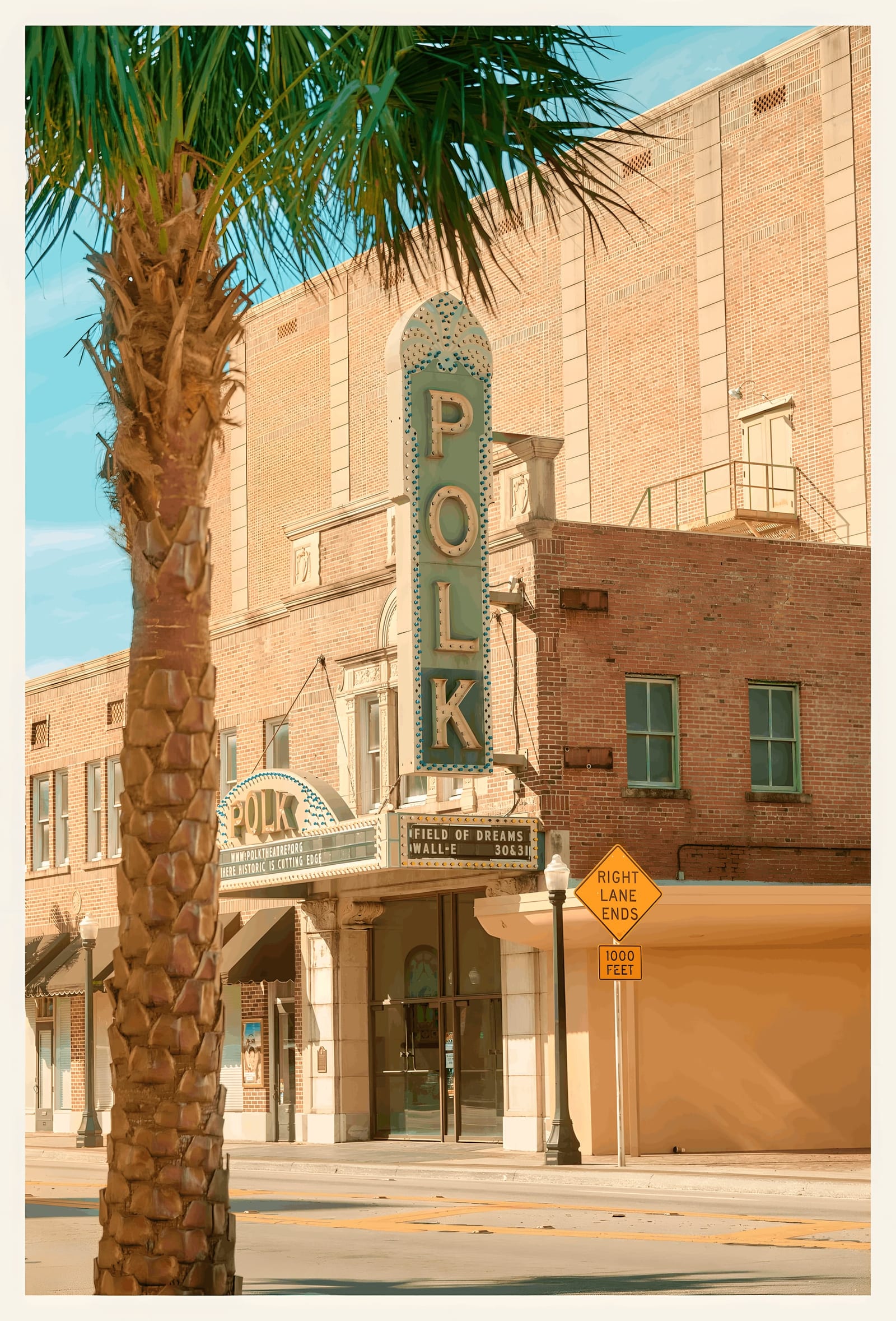 Polk Theatre Marquee