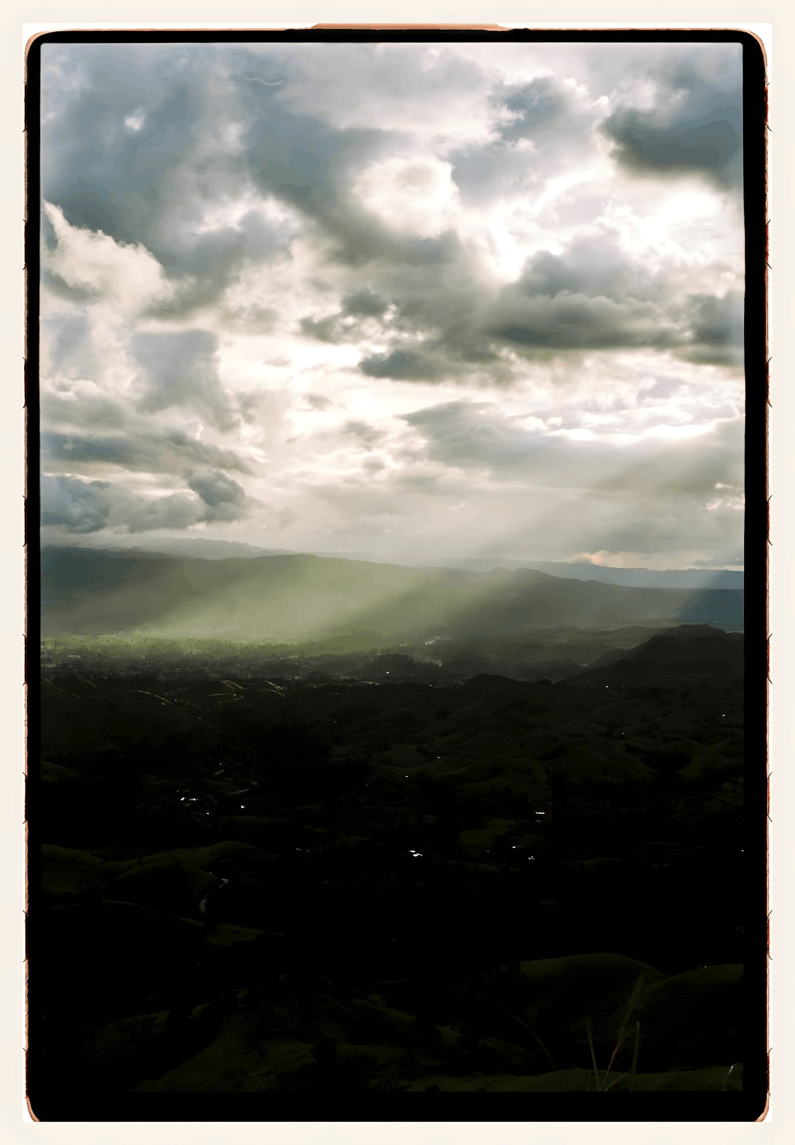 Light Breaking Over the Valley