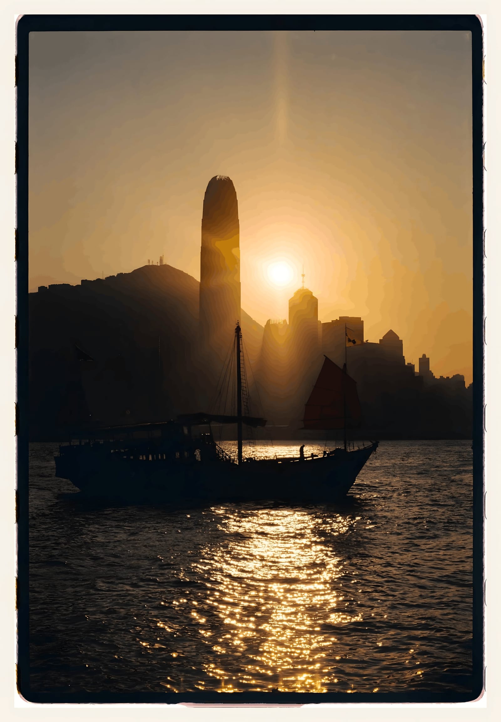 Victoria Harbour at Sunset