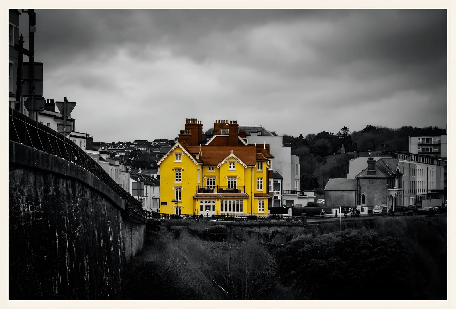 One House, Every Colour Left in the Frame